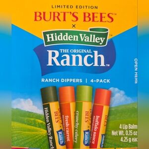 Burt's Bees x Hidden Valley Lip Balm 4-Pack